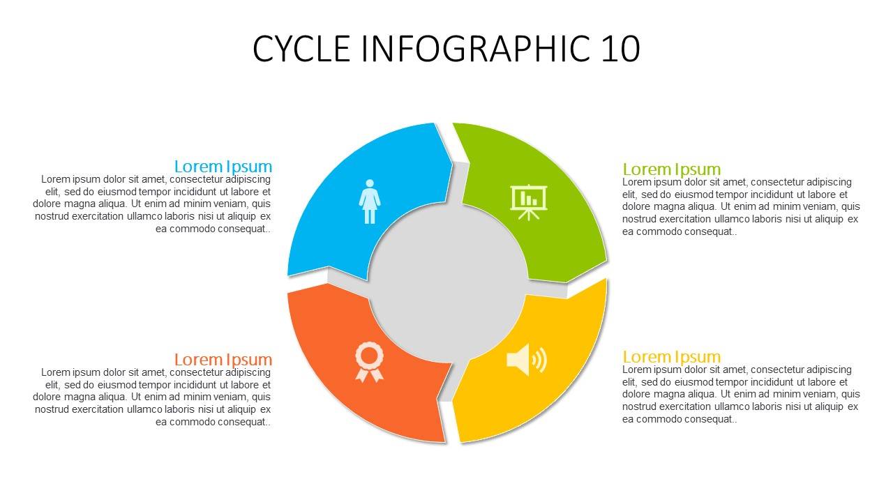 Cycle PowerPoint Infographic 17 - SlideGem