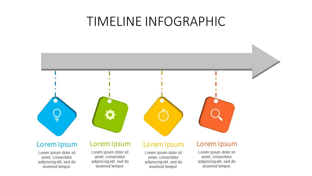 Powerpoint Timeline Infographic 12 Slidegem