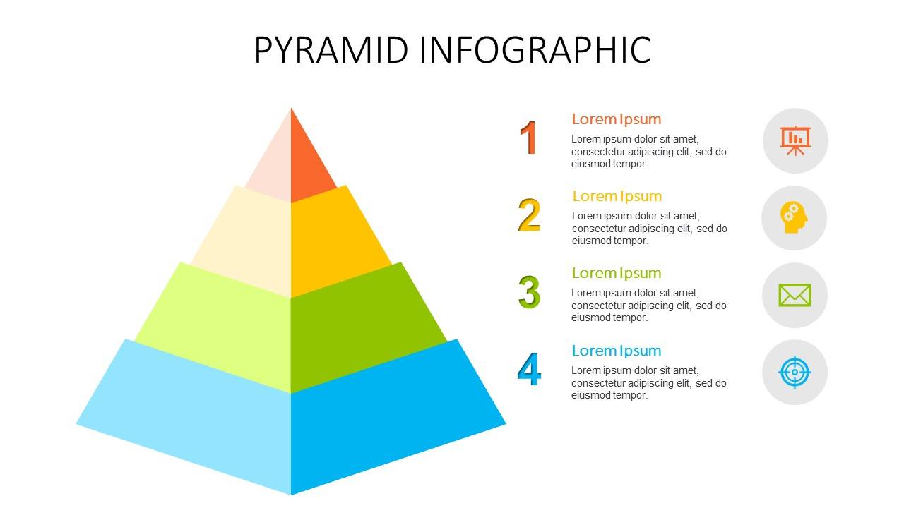 Pyramid Infographic for presentation 4 - SlideGem