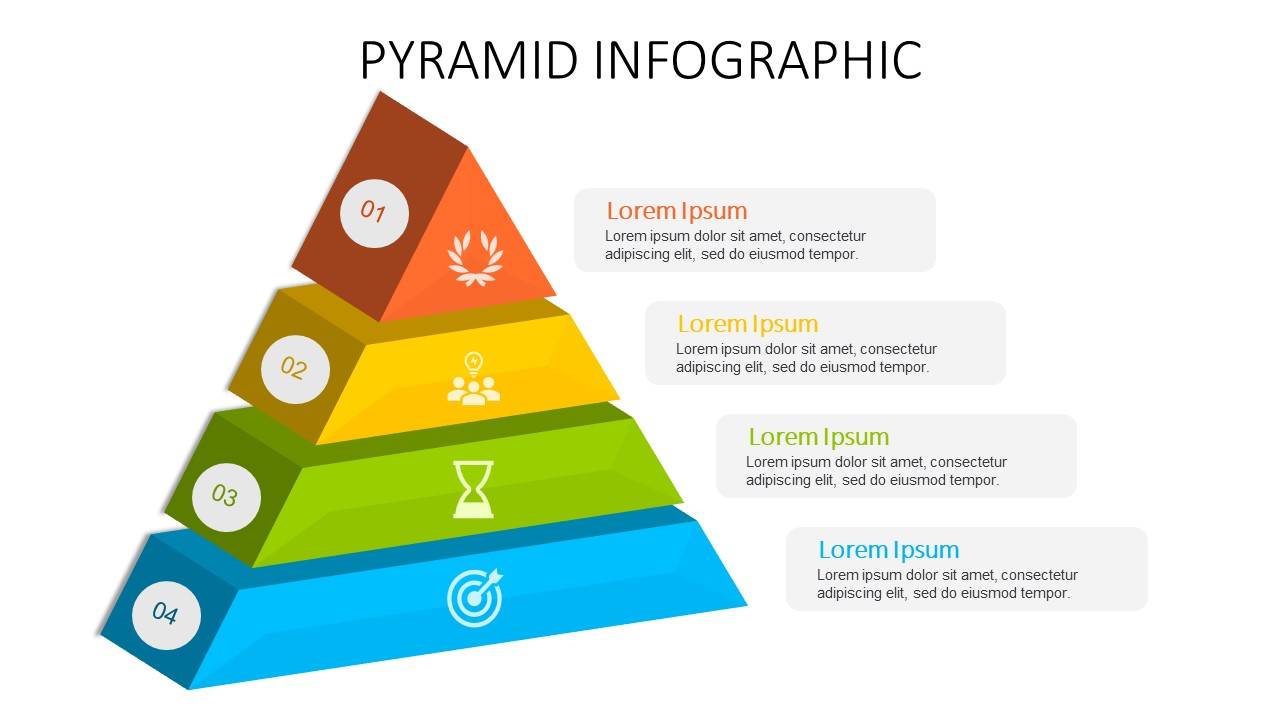 Pyramid Infographic for presentation 5 - SlideGem