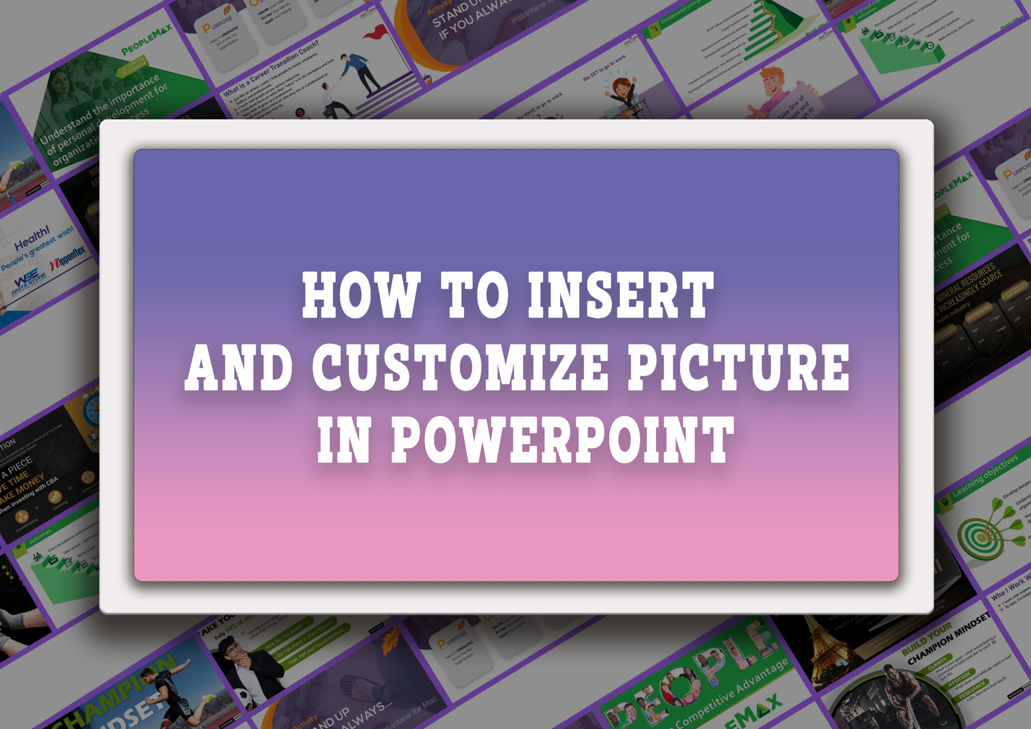 Add Effects To Pictures In Powerpoint